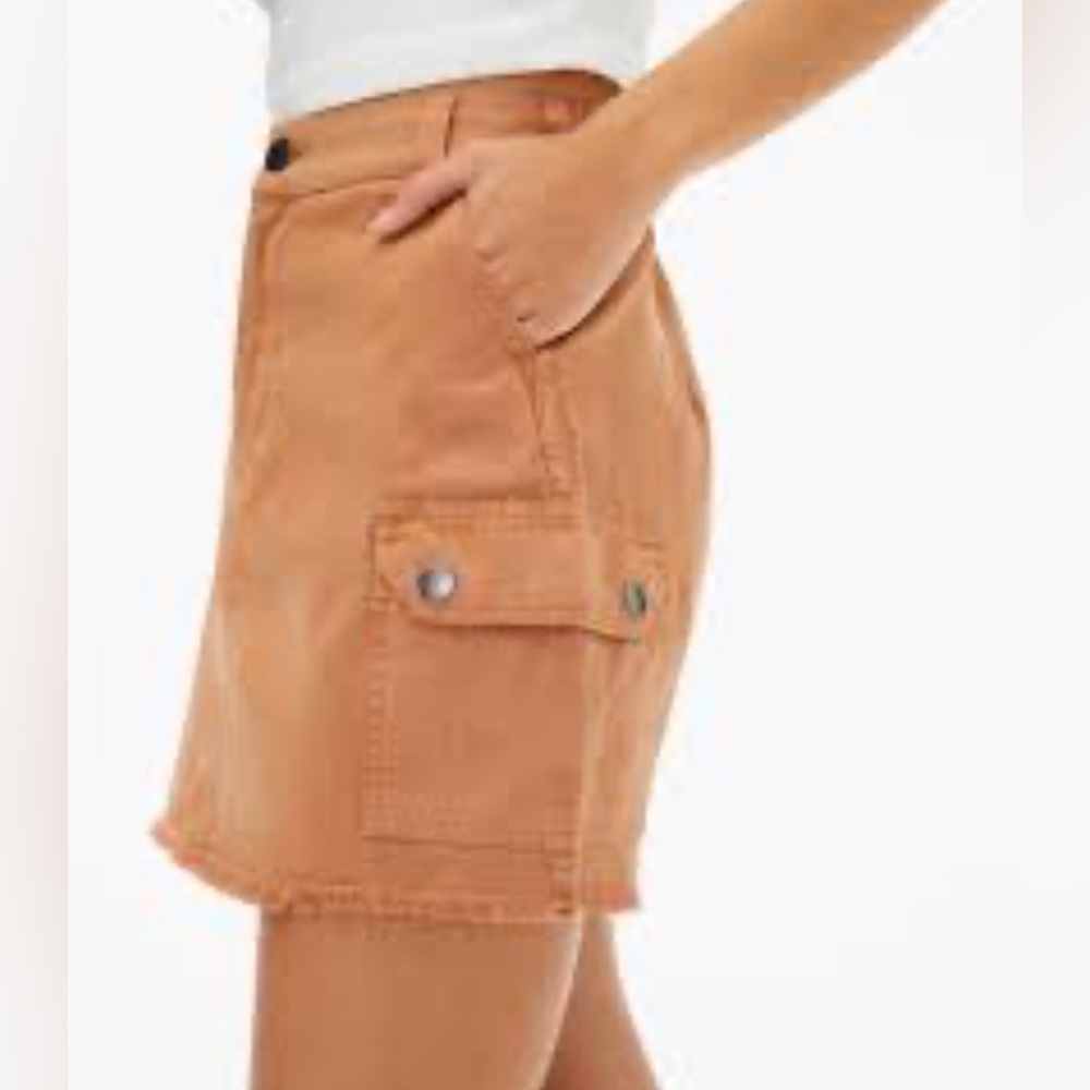 Aeropostale Women’s Mini Skirts Bundle – Mustard & Denim, Sizes S & 0, NWT